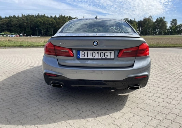 BMW Seria 5 cena 128500 przebieg: 107000, rok produkcji 2018 z Białystok małe 254